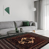 Hand Knotted Baluchi Rug 3' 3" x 4' 8" ft / 98 x 143 cm - No. R24363
