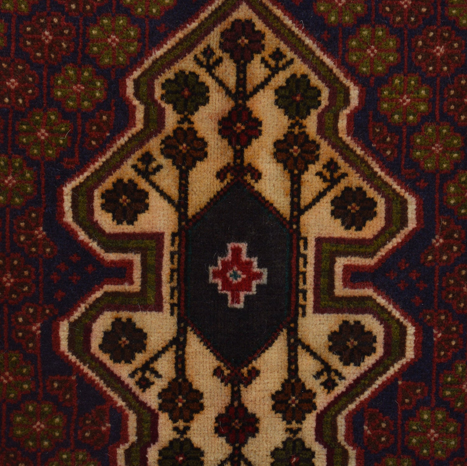 Hand Knotted Baluchi Rug 3' 0" x 4' 8" ft / 91 x 141 cm - No. R24365