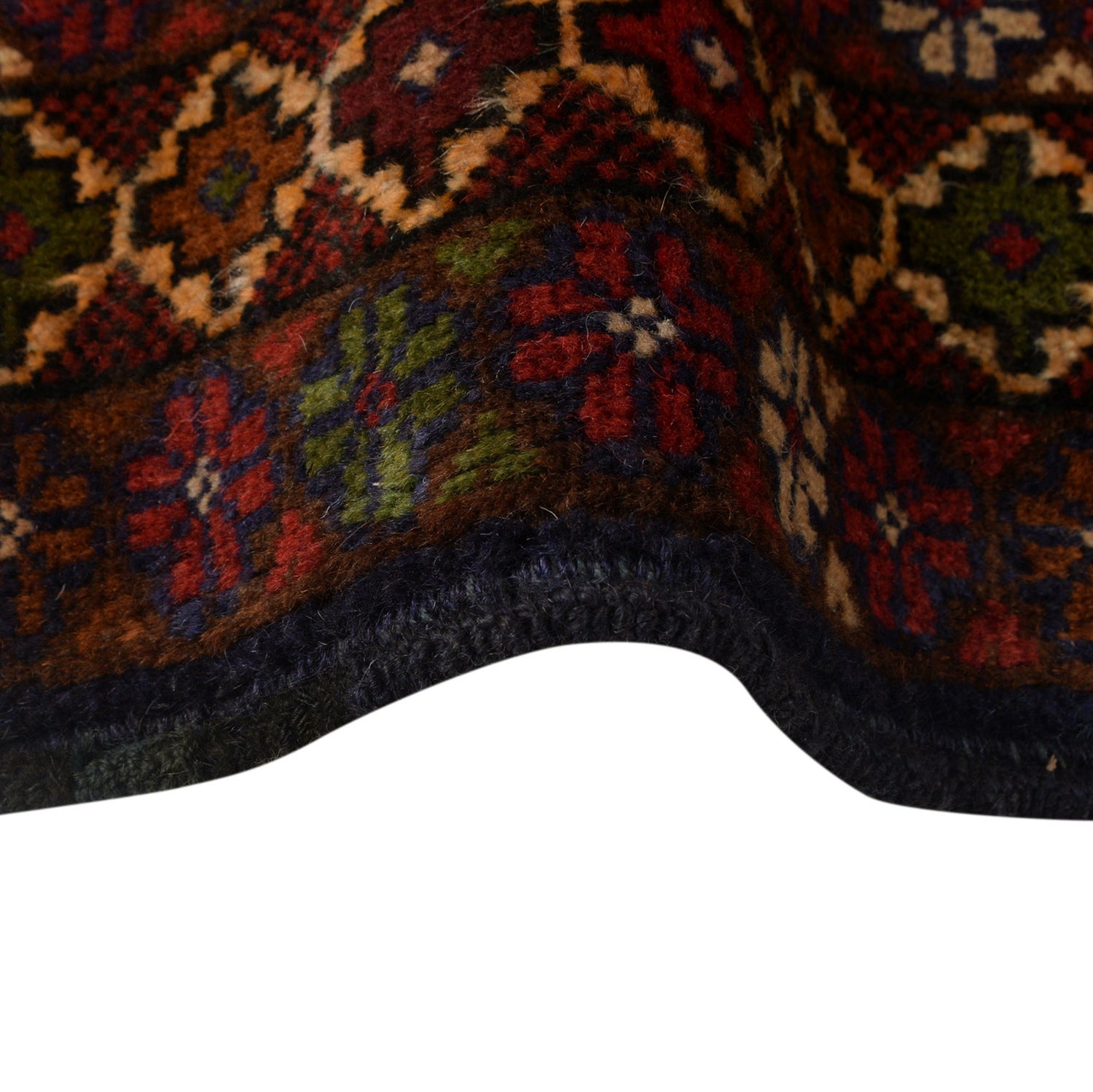 Hand Knotted Baluchi Rug 3' 0" x 4' 8" ft / 91 x 141 cm - No. R24365