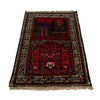 Hand Knotted Prayer Rug 2' 7" x 3' 9" ft / 78 x 115 cm - No. R24368