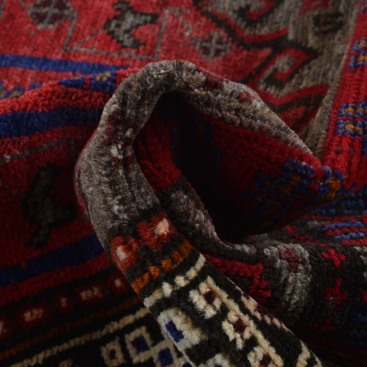 Hand Knotted Prayer Rug 2' 7" x 3' 9" ft / 78 x 115 cm - No. R24368