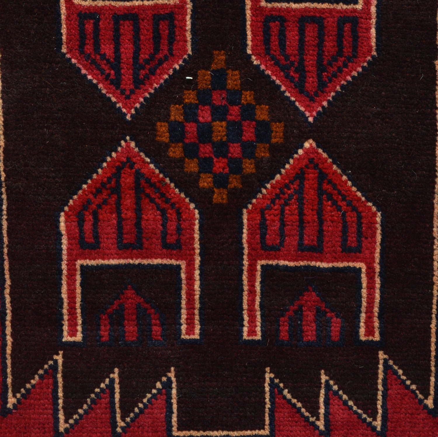 Baluch Small Size Rug 2' 10" x 4' 10" ft / 87 x 146 cm - No. R24416