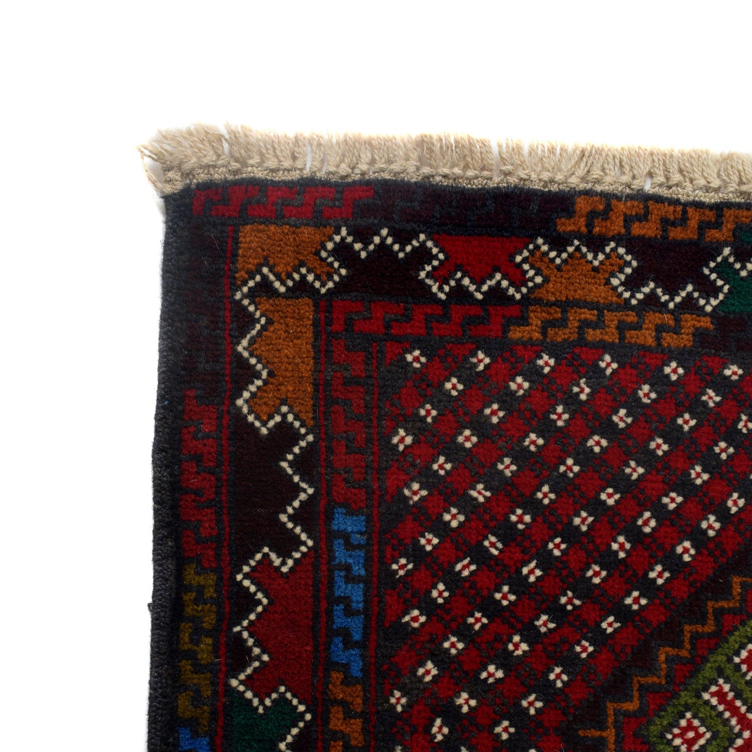 Handmade Baluchi Rug 2' 11" x 4' 4" ft / 88 x 132 cm - No. R24418