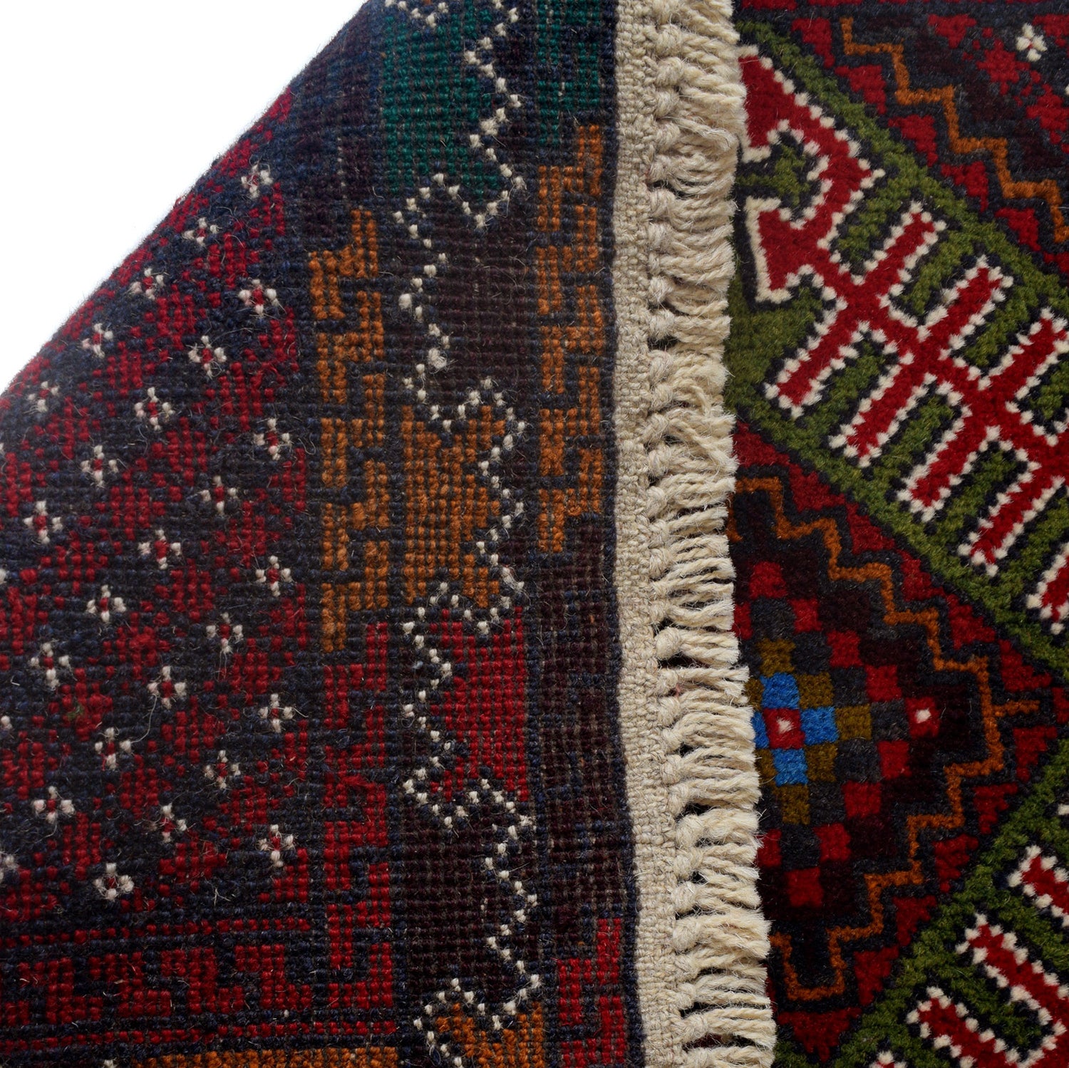 Handmade Baluchi Rug 2' 11" x 4' 4" ft / 88 x 132 cm - No. R24418