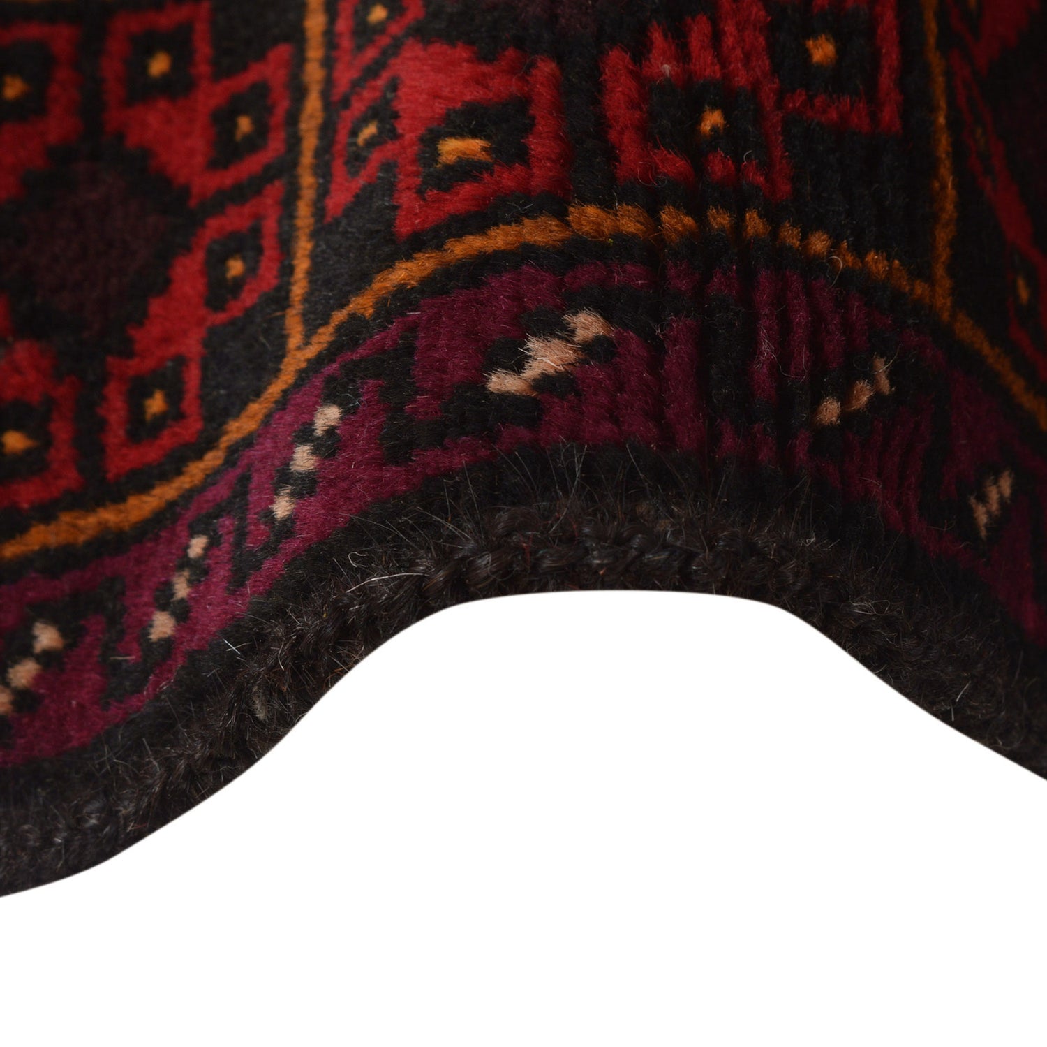 Traditional Baloch Rug 2' 9" x 4' 2" ft / 84 x 126 cm - No. R24422