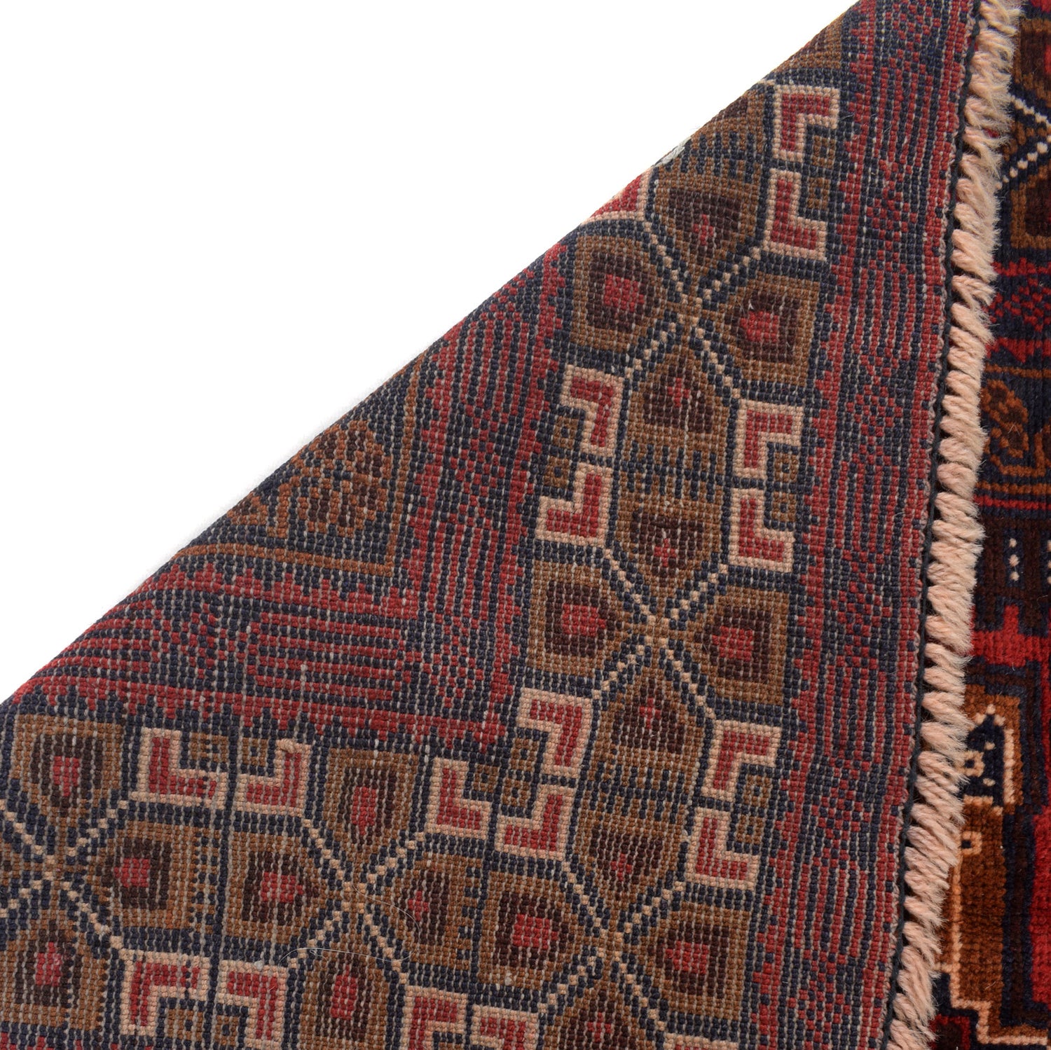 Baluch Short Rug 3' 7" x 6' 7" ft / 110 x 200 cm - No. R24774