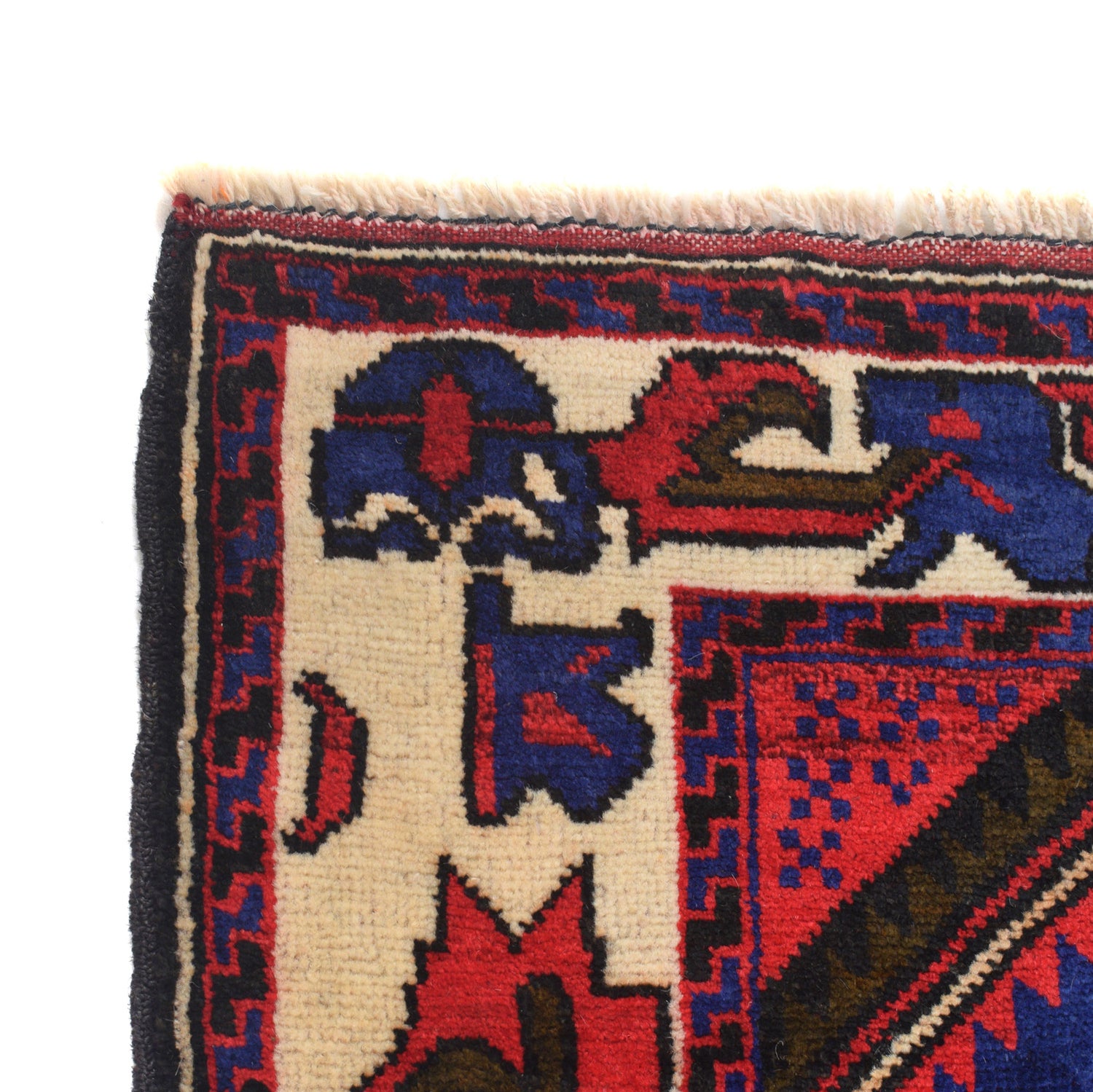 Baluch Short Rug 3' 10" x 6' 2" ft / 118 x 187 cm - No. R24776