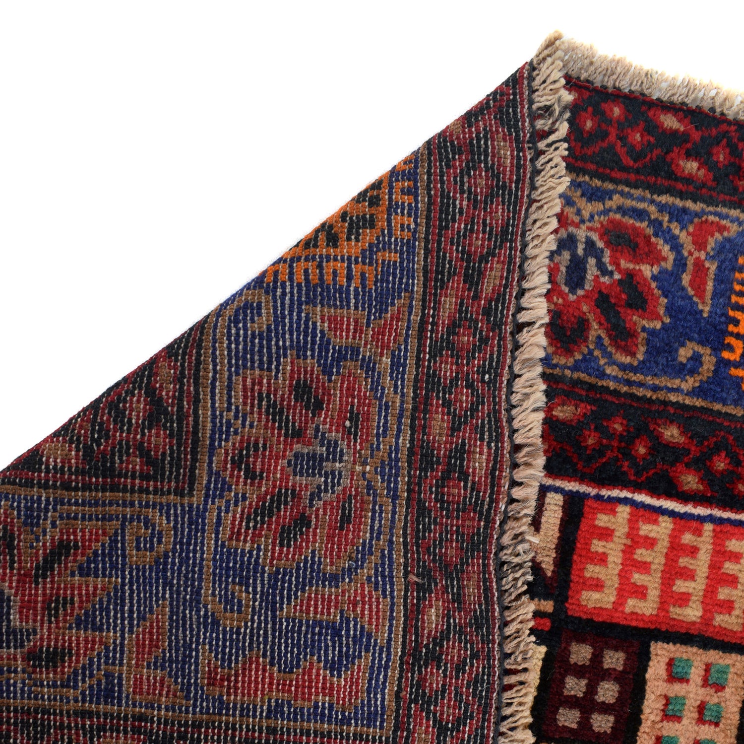 Handmade Pictorial Carpet 3' 11" x 6' 6" ft / 120 x 198 cm - No. R24781