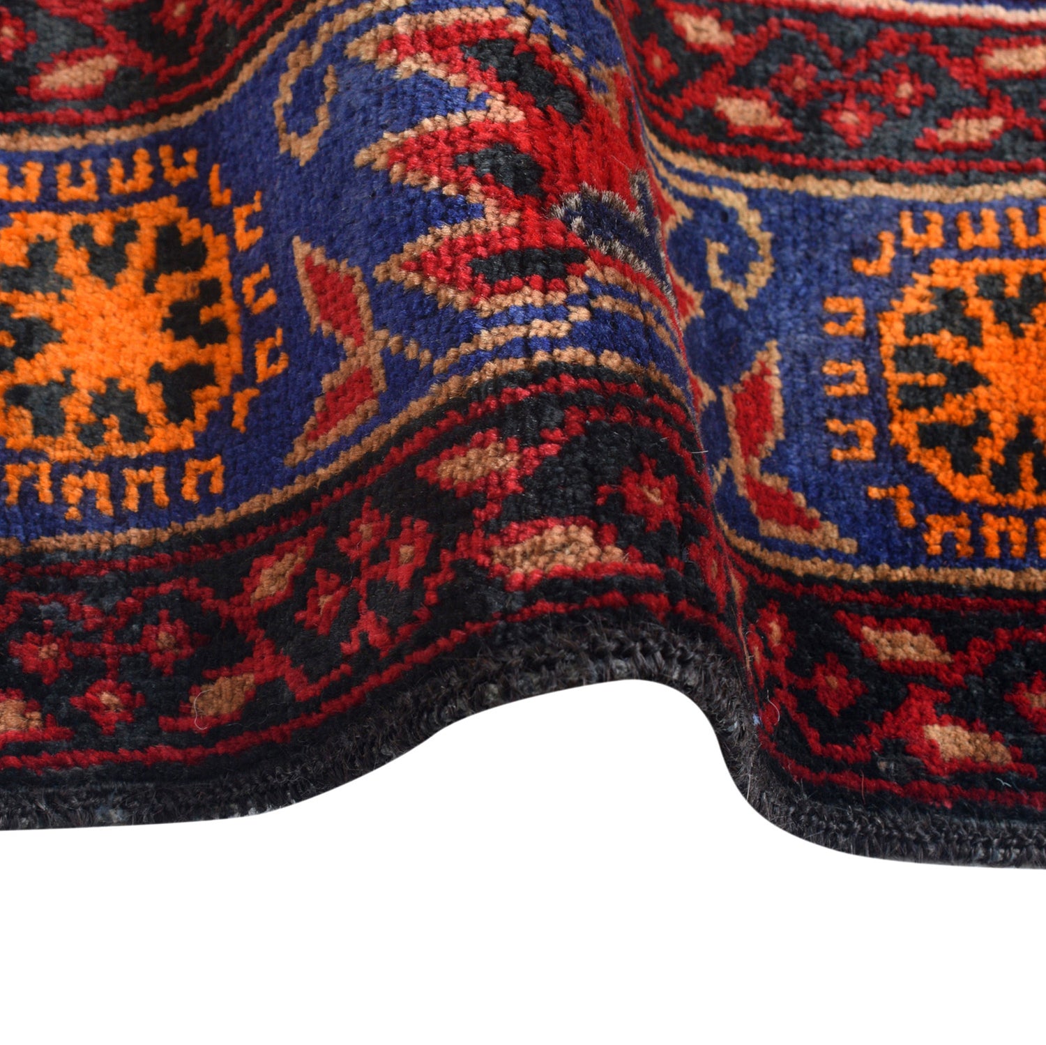 Handmade Pictorial Carpet 3' 11" x 6' 6" ft / 120 x 198 cm - No. R24781