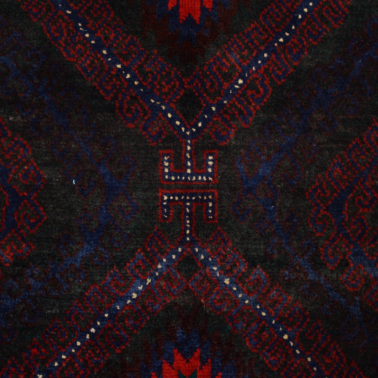 Baluch Short Rug 3' 7" x 6' 5" ft / 110 x 195 cm - No. R24785