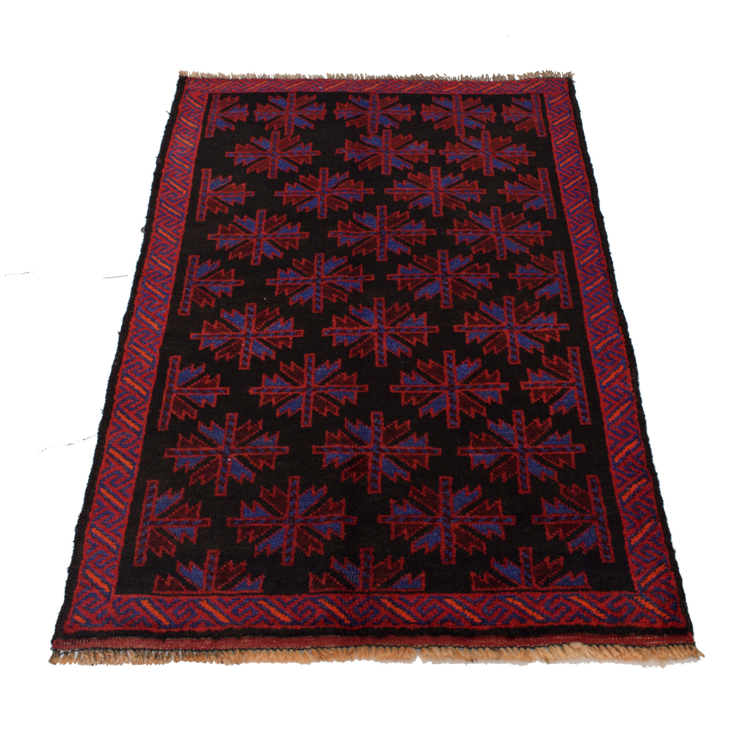 Traditional Baloch Rug 2' 9" x 4' 7" ft / 84 x 139 cm - No. R24789
