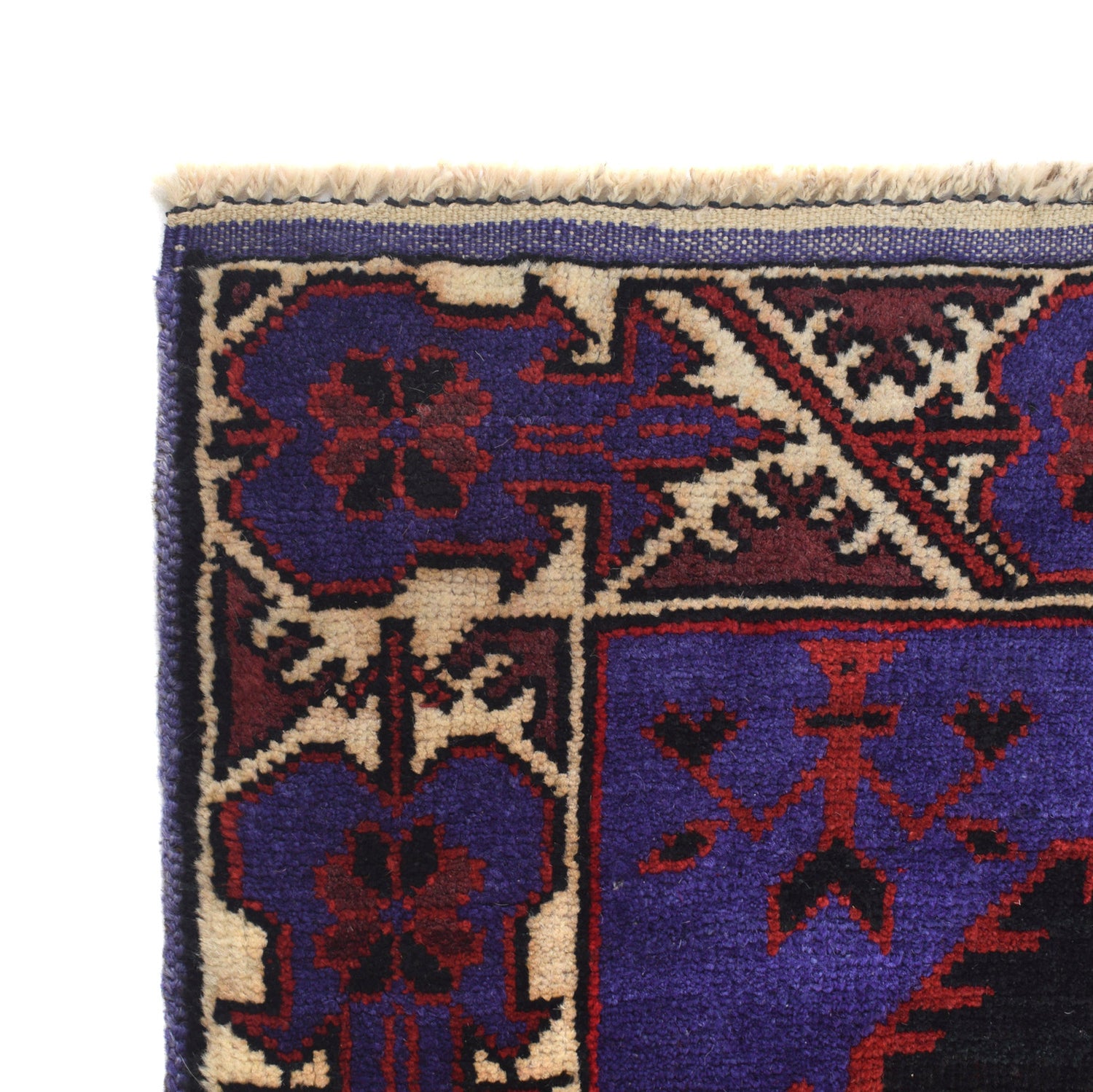 Hand Knotted Prayer Rug 2' 9" x 4' 7" ft / 85 x 139 cm - R24790