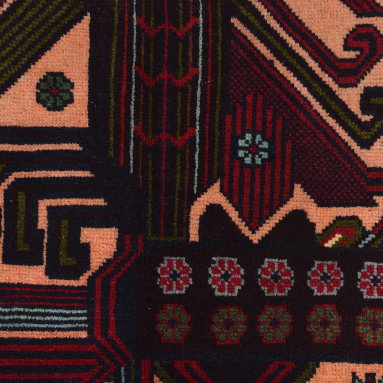 Baluch Small Size Rug 3' 0" x 4' 7" ft / 92 x 140 cm - No. R24791