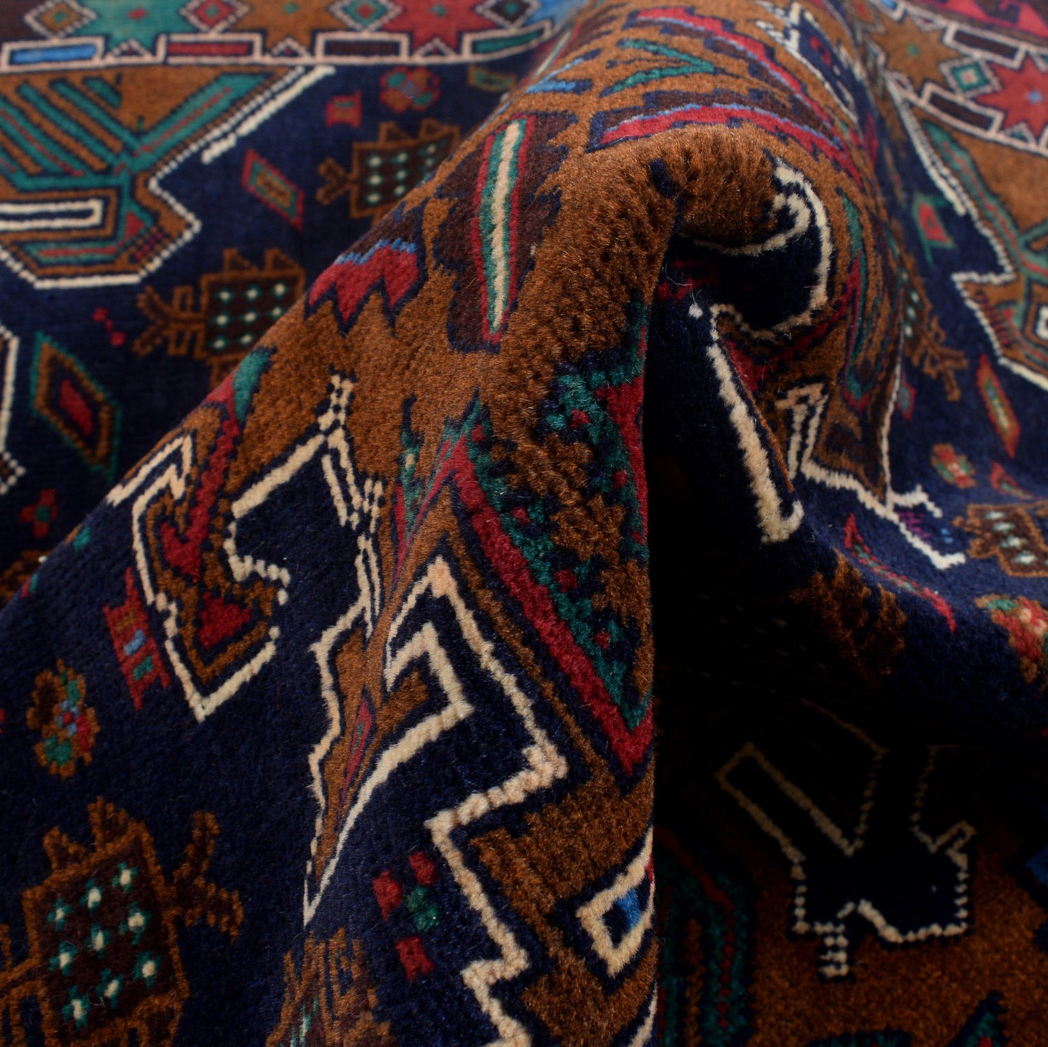 Traditional Baloch Rug 2' 10" x 4' 1" ft / 87 x 125 cm - No. R24798