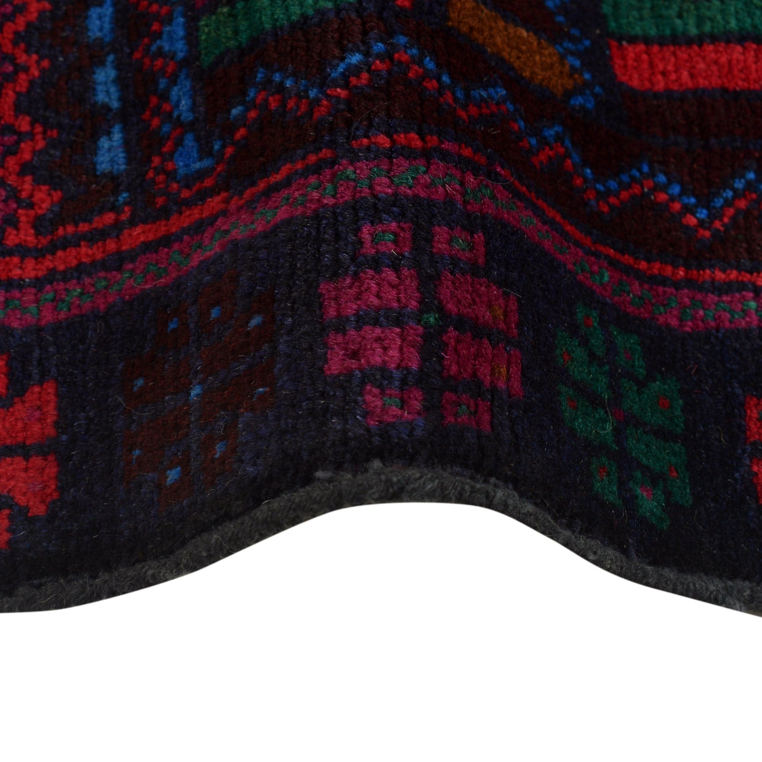 Red Baluchi Rug 3' 0" x 4' 2" ft / 91 x 126 cm - No. R24804