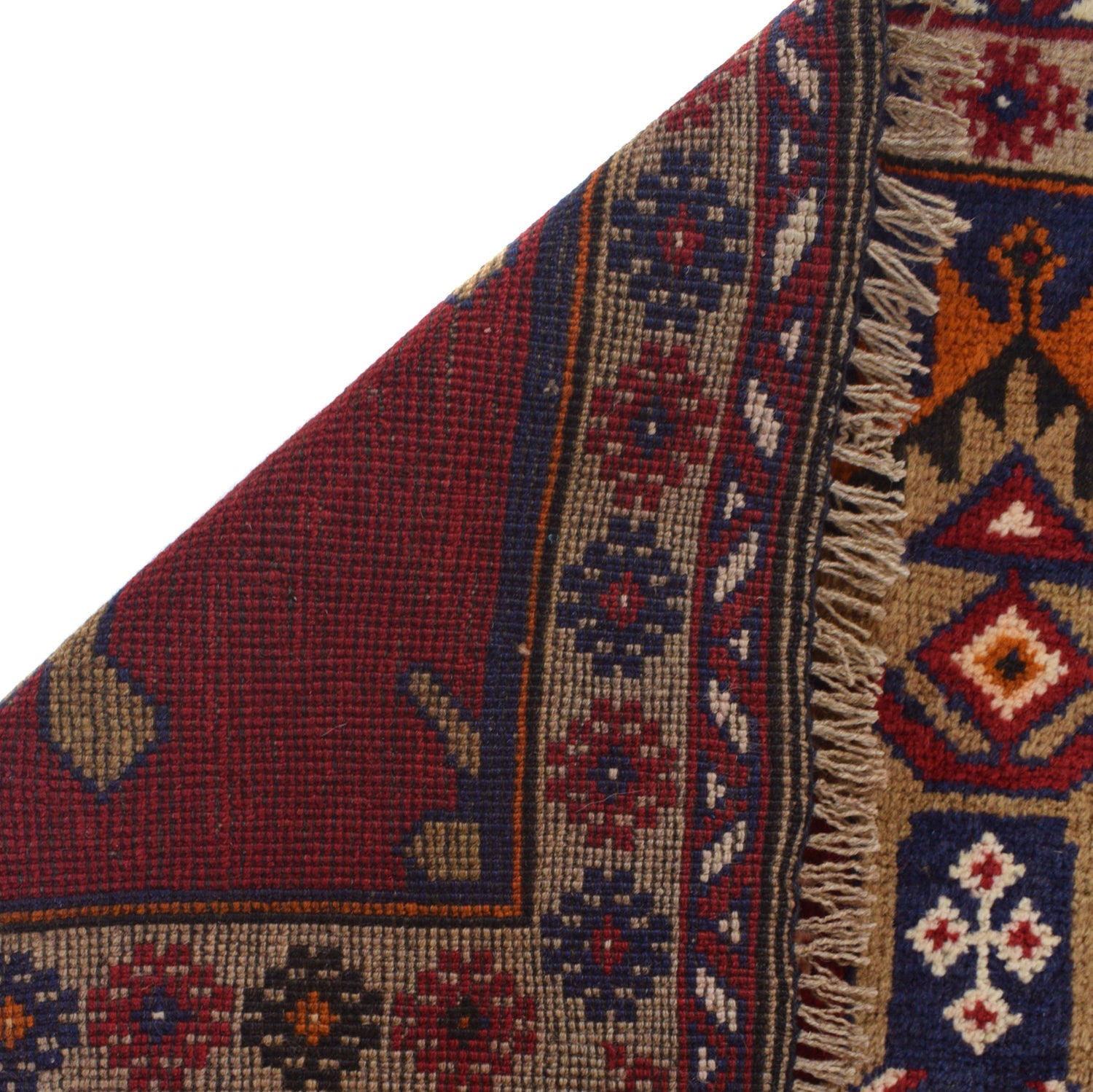 Muslim Prayer Rug 3' 3" x 4' 9" ft / 98 x 146 cm - R24909