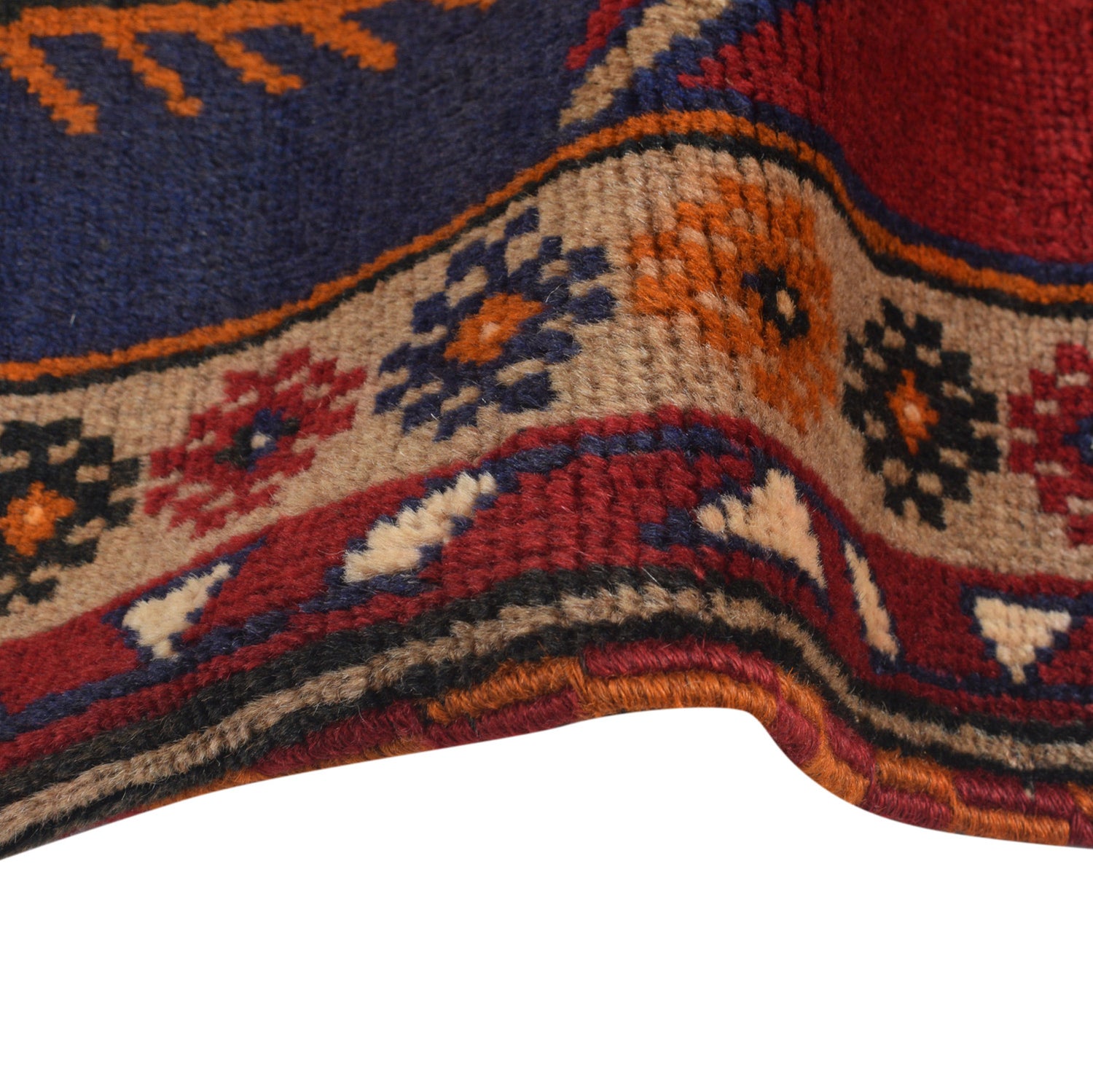 Muslim Prayer Rug 3' 3" x 4' 9" ft / 98 x 146 cm - R24909