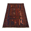 Handmade Pictorial Carpet 2' 9" x 5' 2" ft / 85 x 157 cm - No. R24921