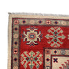 Hand Knotted Kazak Oriental Rug 5' 1" x 7' 2" ft / 155 x 218 cm - No. R25272