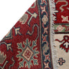 Hand knotted Kazak Carpet 5' 0" x 6' 2" ft / 153 x 187 cm - No. R25274