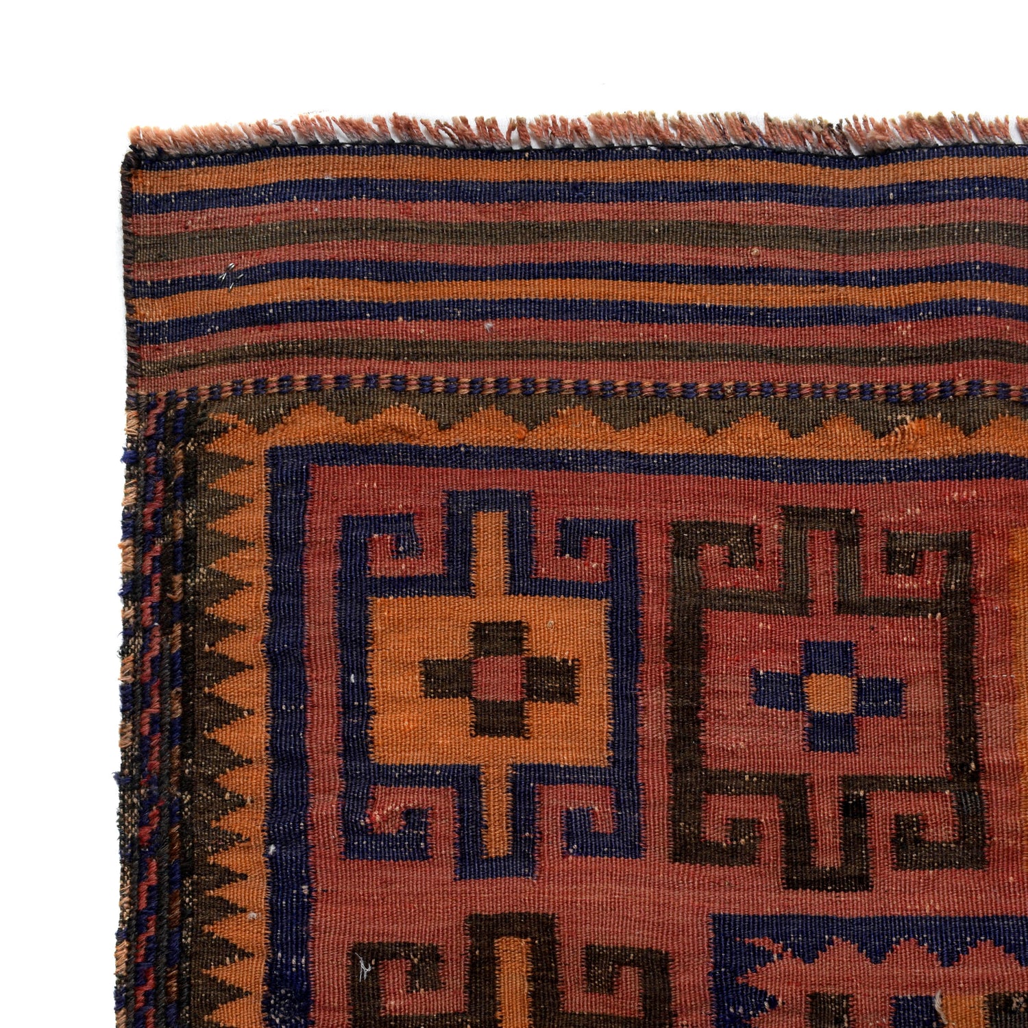 Afghan Maimana Kilim 5' 8" x 9' 10" ft / 172 x 300 cm - No. R25275