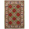 Green Color Kazak Rug 2' 9" x 3' 11" ft / 83 x 120 cm - No. R25280