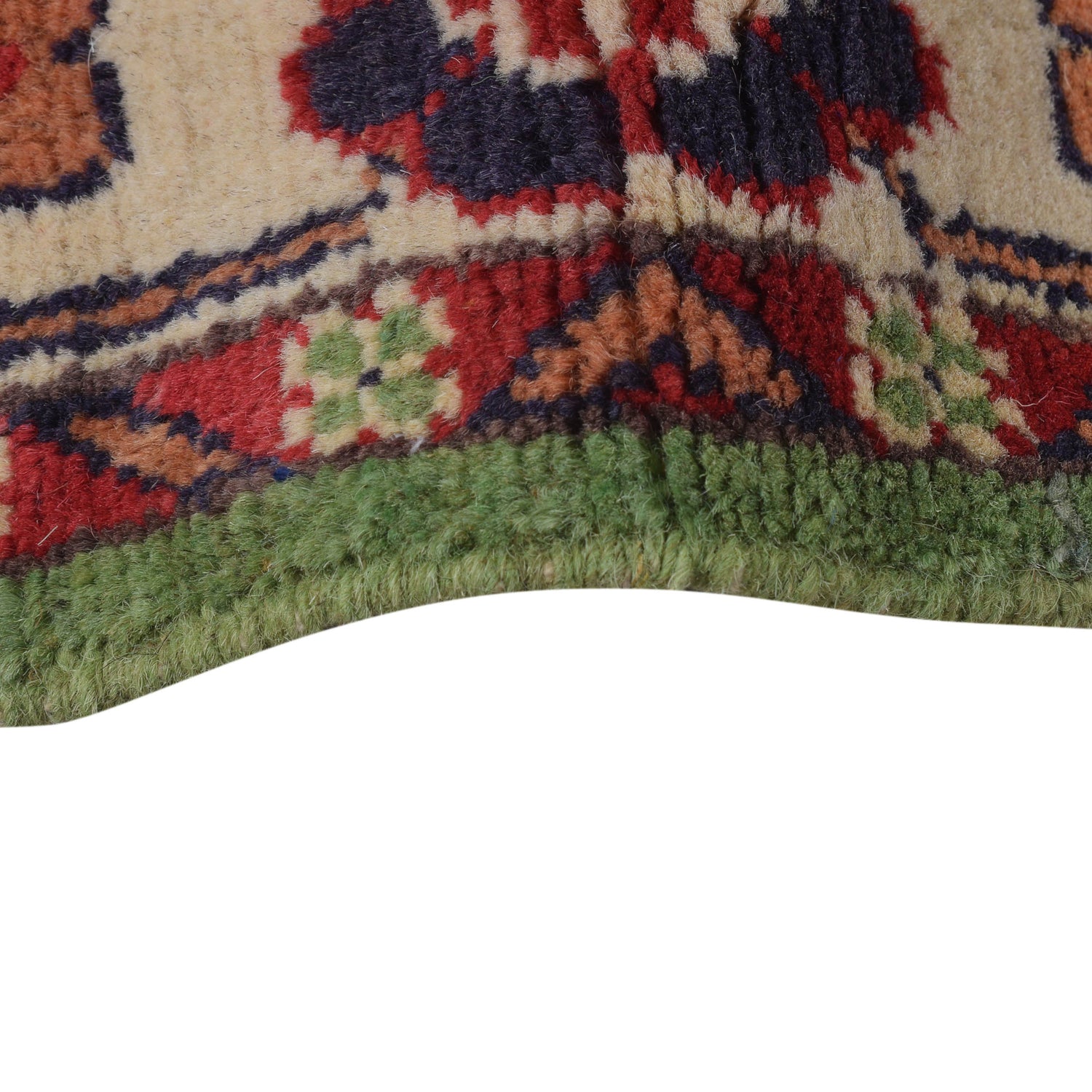 Handmade Kazak Area Rug 2' 8" x 4' 1" ft / 82 x 124 cm - No. R25281