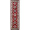 Handmade Kazak Area Runner Rug 2' 8" x 9' 9" ft / 81 x 296 cm - No. G25283