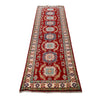 Red Color Kazak Runner Rug 2' 10" x 10' 1" ft / 86 x 307 cm - No. G25284