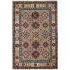 Oriental Kazak Rug 4' 0" x 6' 0" ft / 122 x 182 cm - No. R25288