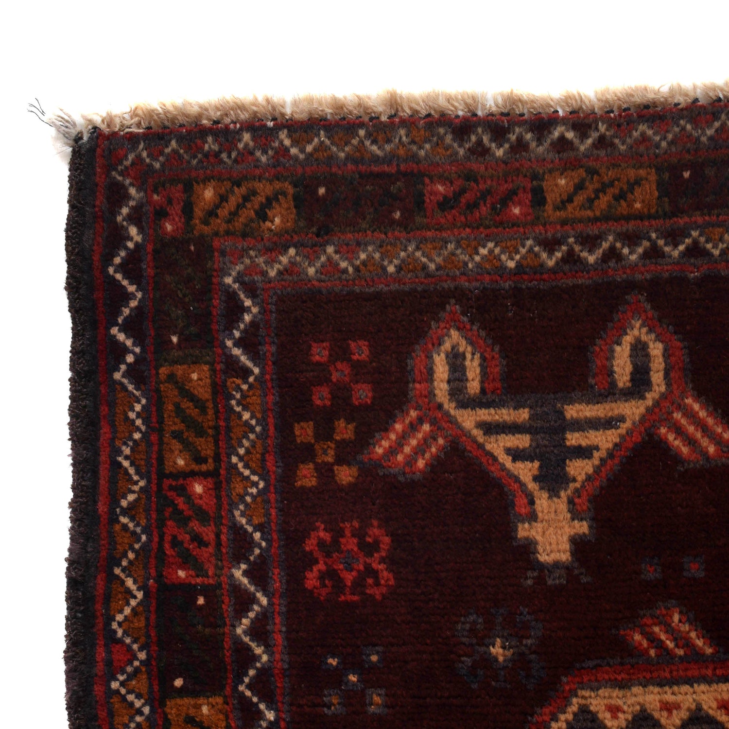 Traditional Baloch Rug 3' 0" x 4' 10" ft / 92 x 148 cm - No. R25313