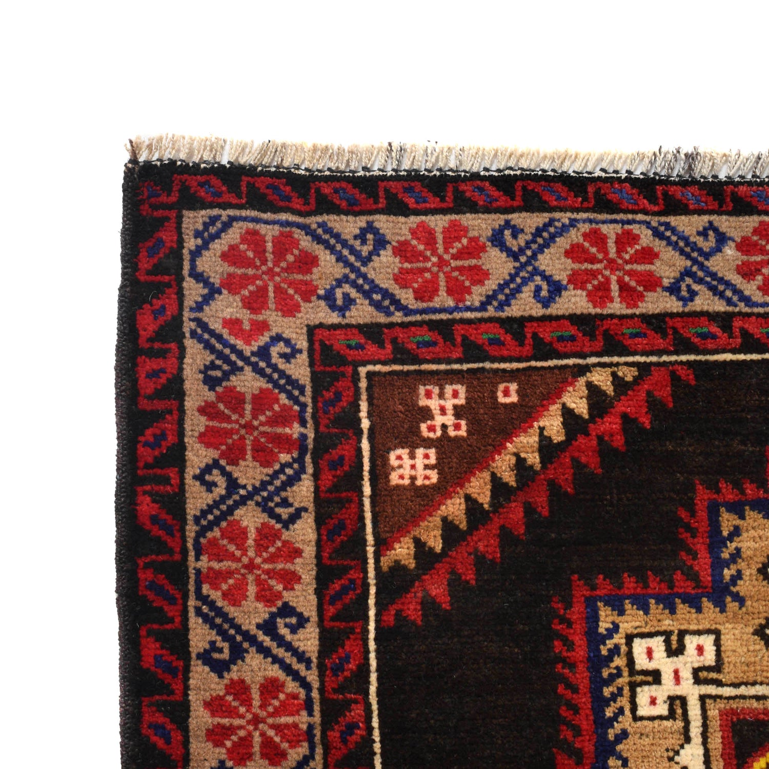 Tribal Baloch Rug 3' 1" x 5' 10" ft / 95 x 178 cm - No. R25324