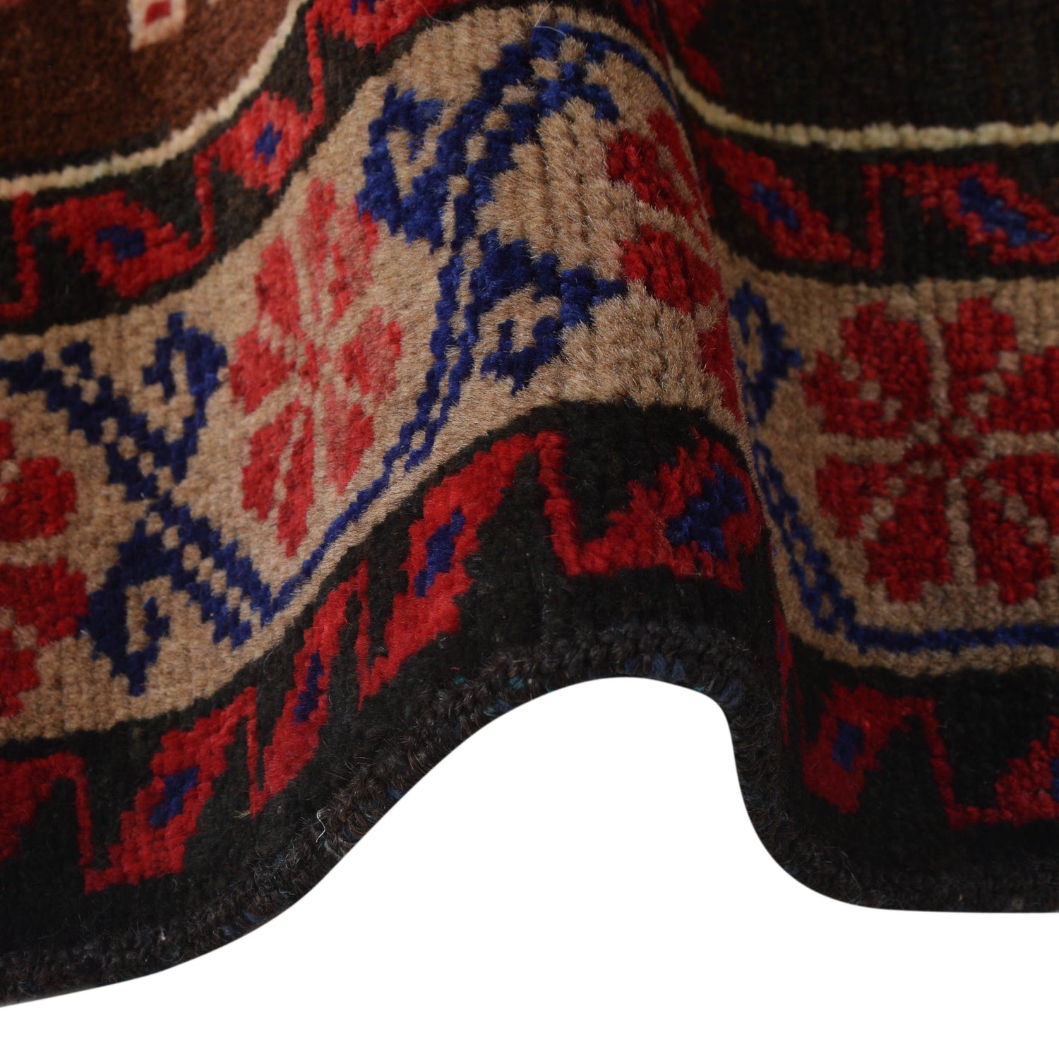 Tribal Baloch Rug 3' 1" x 5' 10" ft / 95 x 178 cm - No. R25324