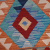 Hand Knotted Afghan Style Kilim 2' 0" x 6' 7" ft / 60 x200 cm - No. R26037