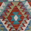 Hand Knotted Afghan Style Kilim 2' 1" x 6' 5" ft / 63 x195 cm - No. R26038