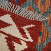 Hand Knotted Flatweave Kilim Runner 1' 10" x 5' 0" ft / 56 x152 cm - No. R26045