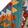 Hand Woven Wool Kelim 2' 0" x 6' 4" ft / 60 x192 cm - No. R26046