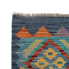 Hand Knotted Flatweave Kilim 2' 1" x 6' 4" ft / 63 x193 cm - No. R26089