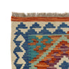 Hand Knotted Afghan Style Kilim Runner 1' 8" x 4' 9" ft / 52 x146 cm - No. R26096