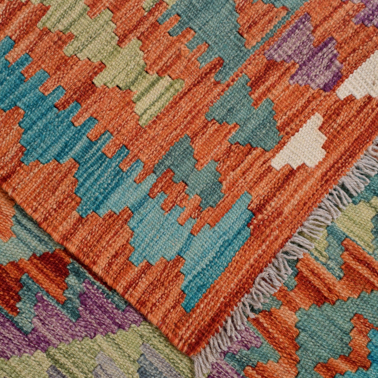 Handmade Vegetable Kelim 8' 4" x 11' 2" ft / 253 x 340 cm - No. R26103