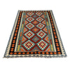 Hand Woven Wool Kelim 4' 4" x 6' 0" ft / 133 x 184 cm - No. P26247