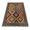 Hand Made Afghan Kilim 3' 3" x 5' 1" ft / 99 x 155 cm - No. R26256