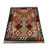 Hand Made Afghan Kilim 3' 3" x 4' 5" ft / 100 x 135 cm - No. R26262