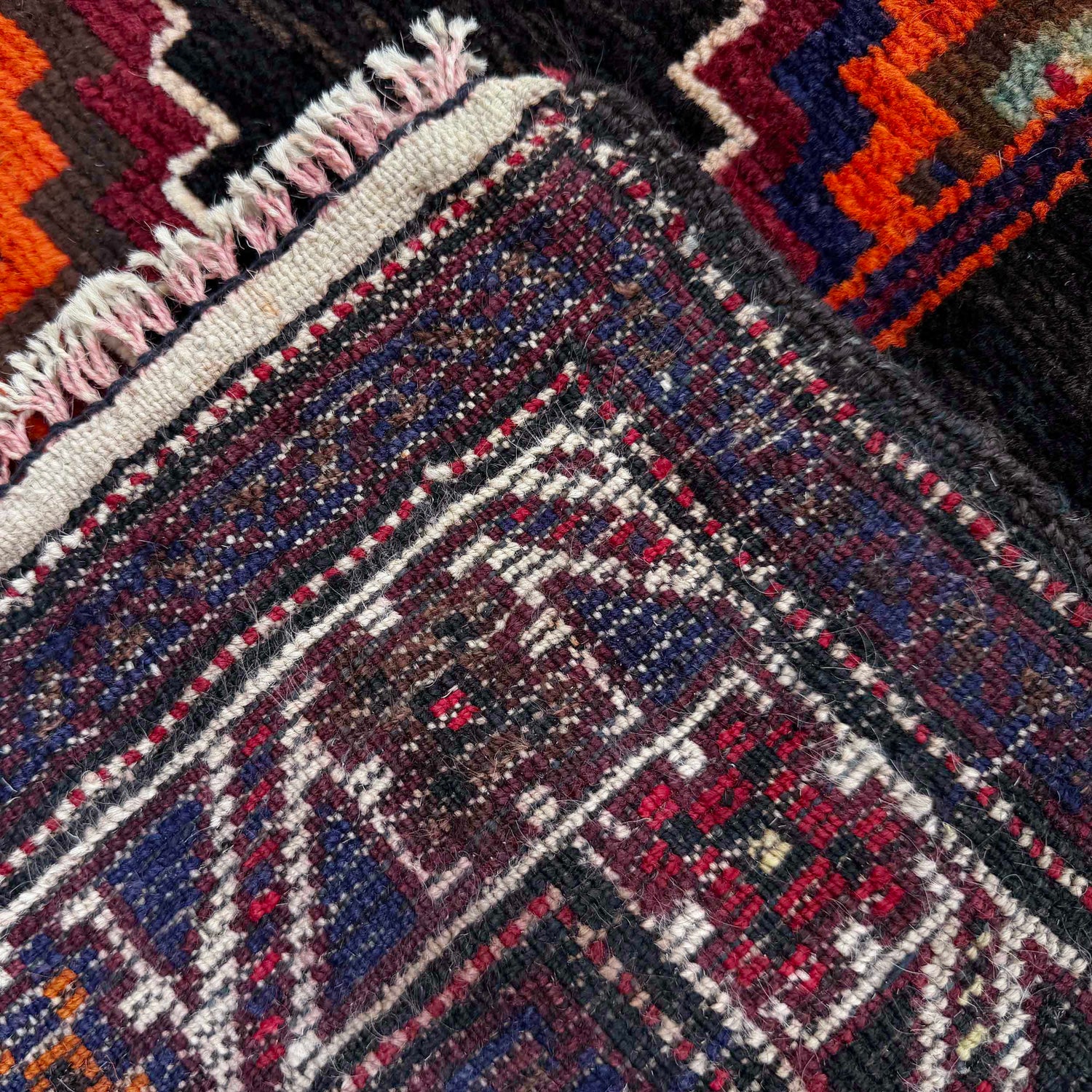 Hand Knotted Baluchi Rug 3' 7" x 6' 3" ft / 110 x 190 cm - No. R36706