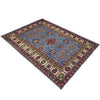 Blue Color Kazak Rug 4' 9" x 7' 10" ft / 146 x 239 cm - No. R37366
