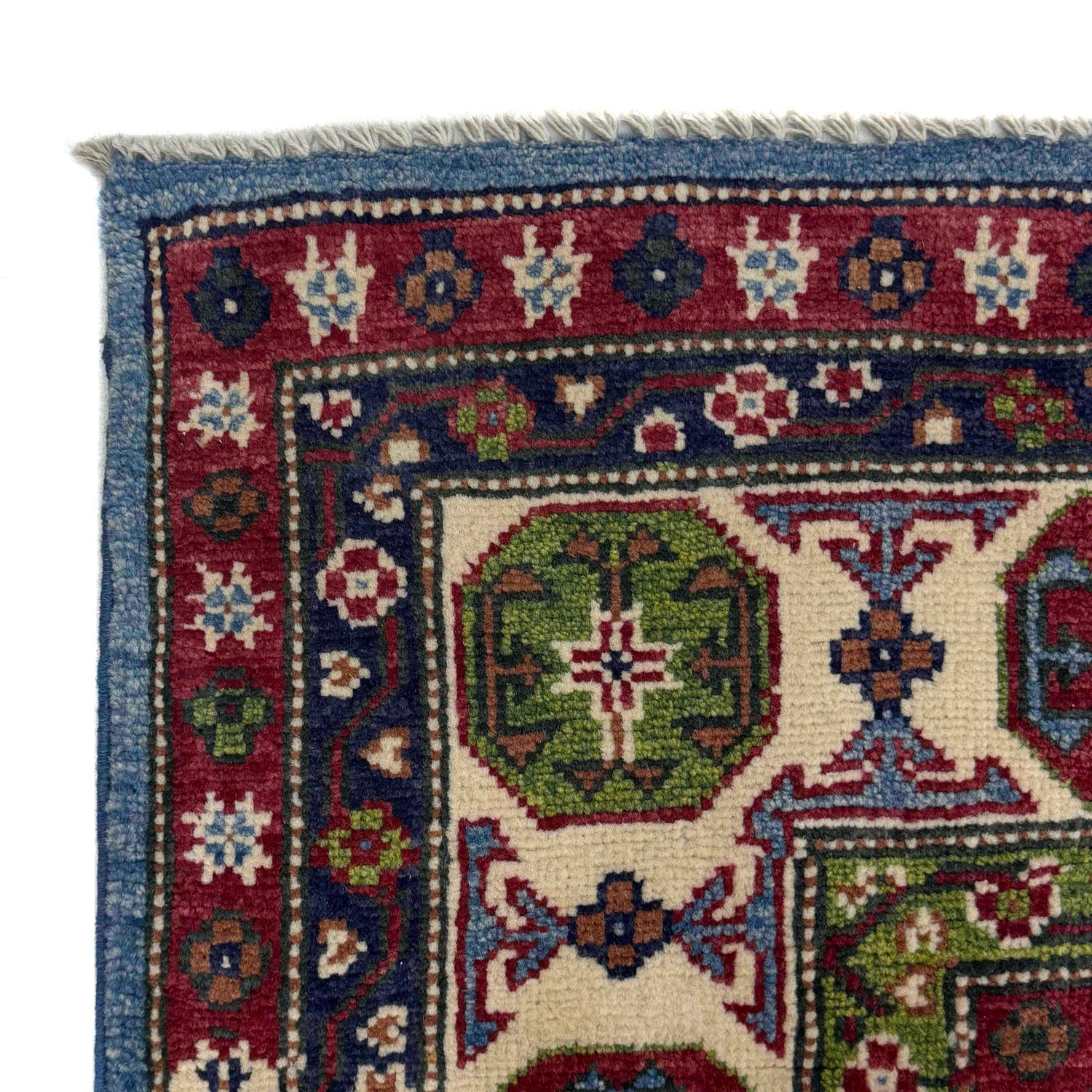 Blue Color Kazak Rug 4' 9" x 7' 10" ft / 146 x 239 cm - No. R37366