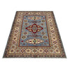 Hand knotted Kazak Carpet 4' 0" x 5' 11" ft / 121 x 180 cm - No. R37367