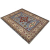 Hand knotted Kazak Carpet 4' 0" x 5' 11" ft / 121 x 180 cm - No. R37367