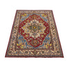 Hand Woven Heriz Design Carpet 4' 11" x 7' 8" ft / 150 x 233 cm - No. R37370