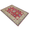 Hand knotted Kazak Rugs 4' 2" x 5' 11" ft / 128 x 180 cm - No. R37379